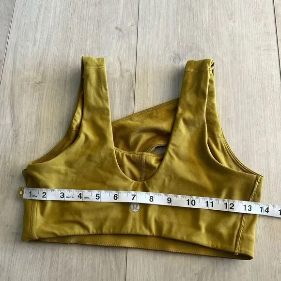 lululemon athletica green Sports Bra - Picture 3 of 6